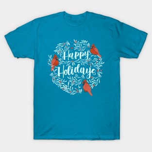 Happy Holiday Cardinals T-Shirt